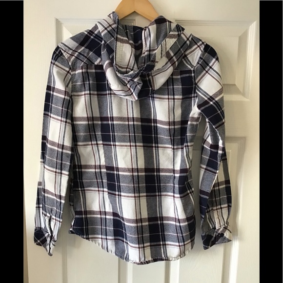 Ardene Button Down Plaid Shirt - Picture 2 of 7